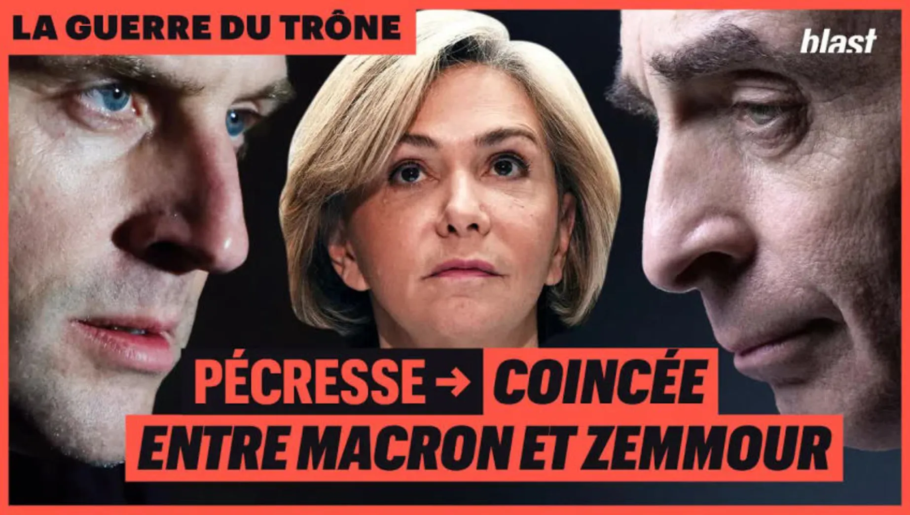 Pécresse coincée entre Macron et Zemmour