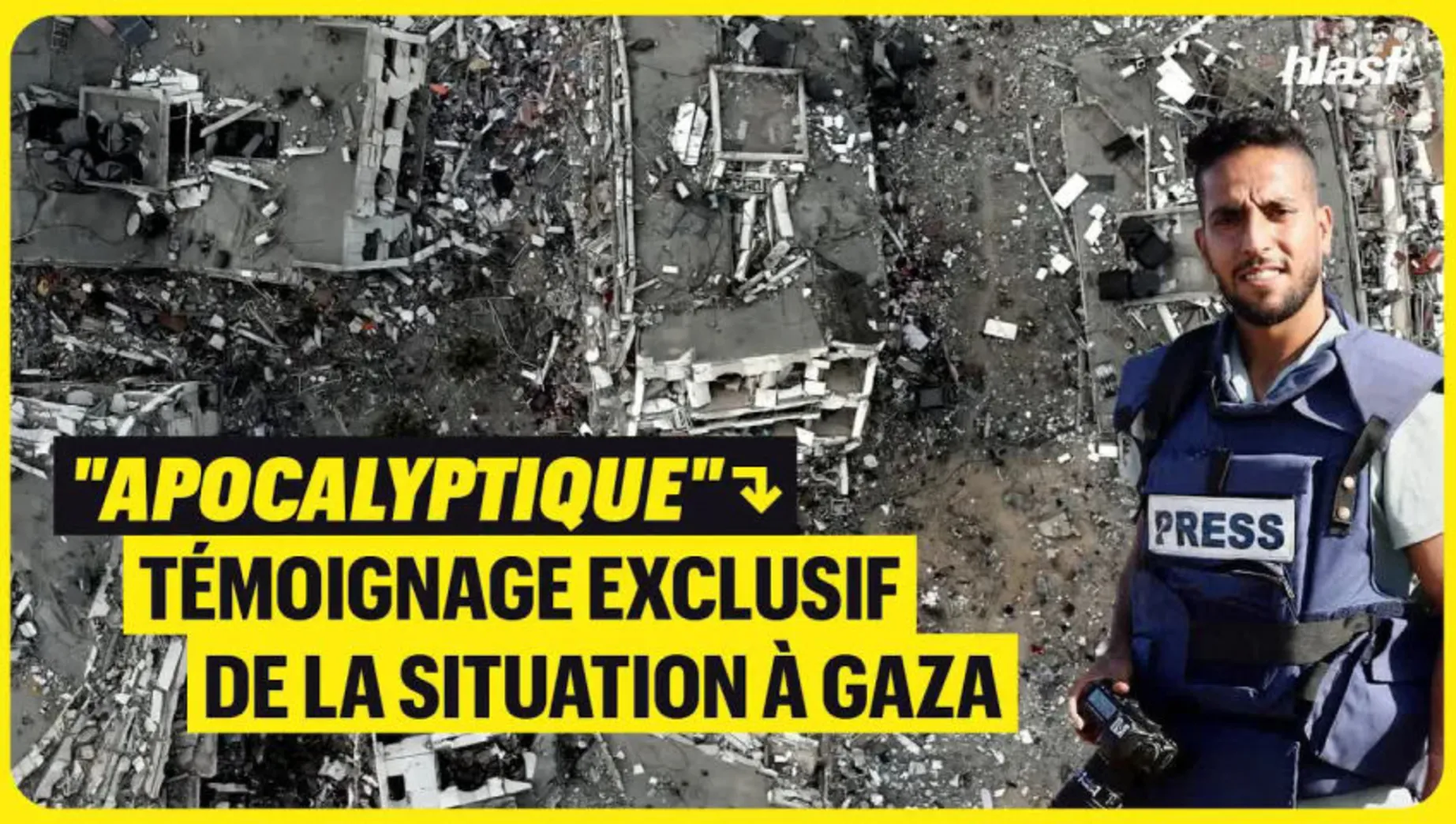 Israël - Palestine : témoignage exclusif de la situation "apocalyptique" à Gaza