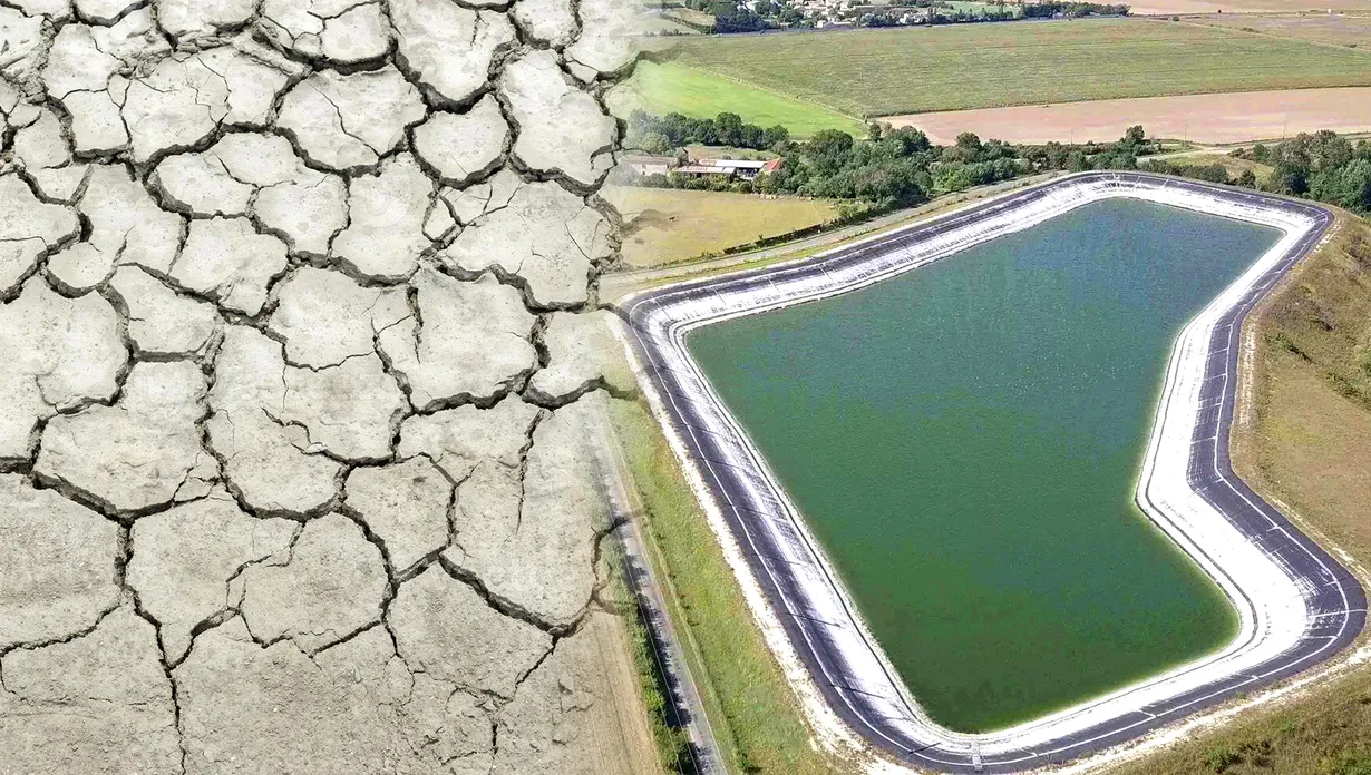 Megabassines : la guerre de l'eau est déclarée 
