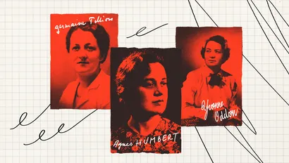 Yvonne, Agnès, Germaine ; Oddon, Humbert, Tillion : Musée de l’Homme 