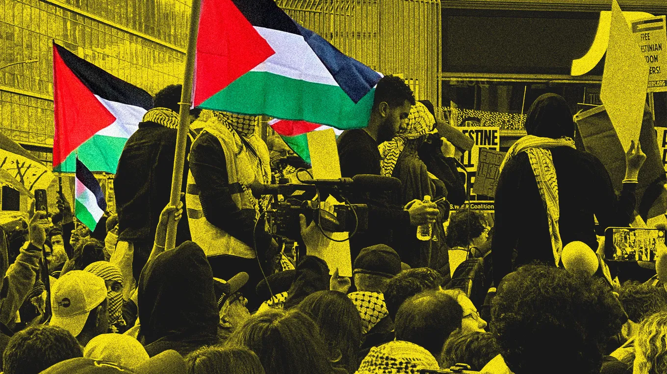 À New-York, la jeunesse défile pour la Palestine