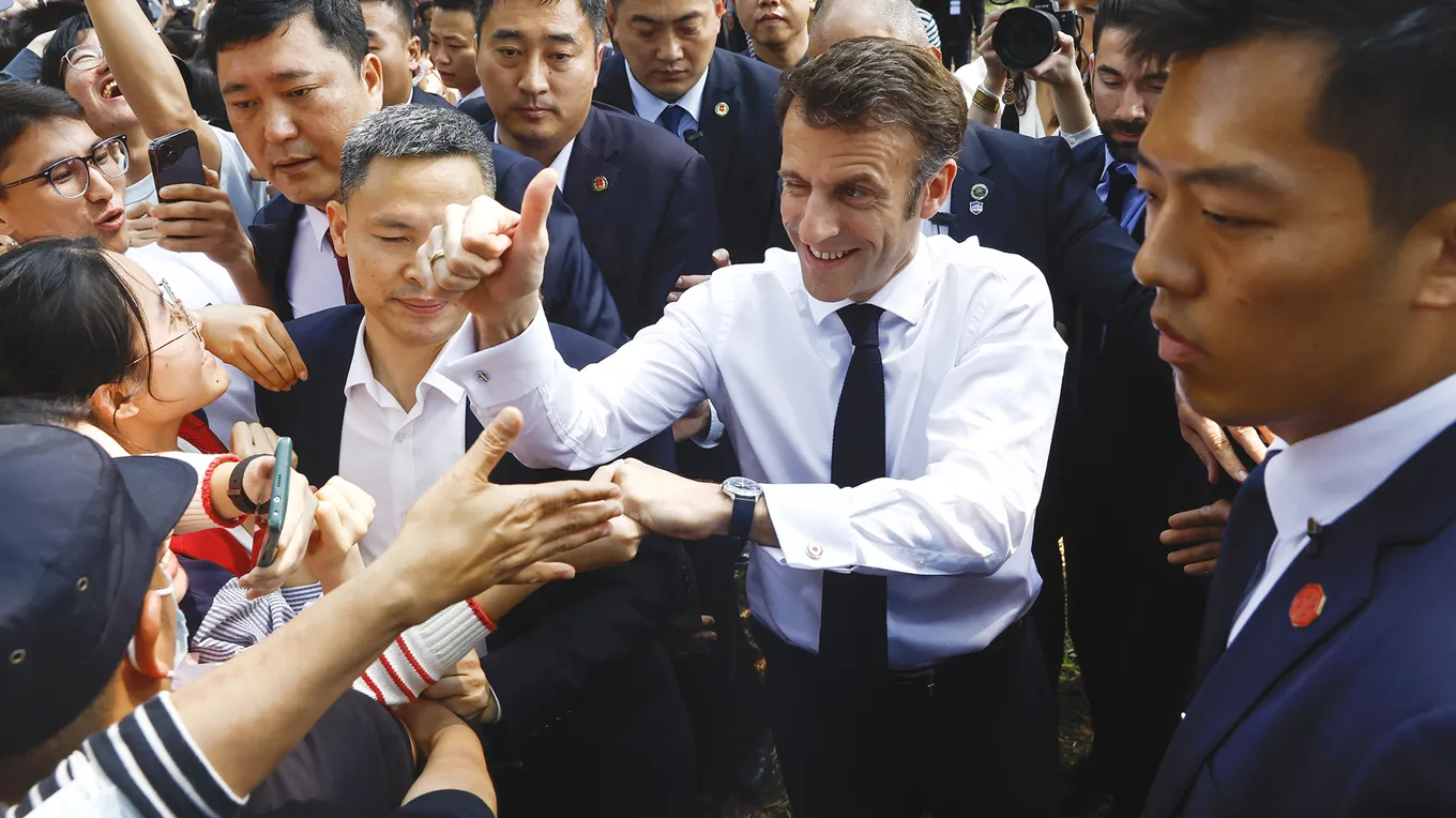 Macron, Président populaire (en Chine)