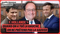 F. Hollande : Quand on a tué la gauche, on ne prétend pas la sauver