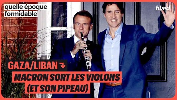 Gaza/Liban : Macron sort les violons (et son pipeau)