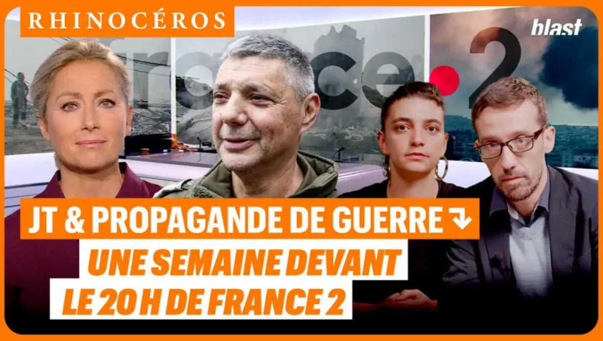 🦏 JT et propagande de guerre : une semaine devant le 20h de France 2