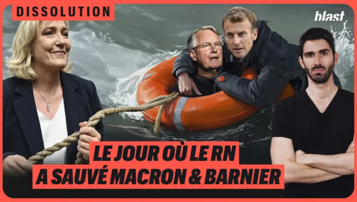 Le jour où le RN a sauvé Macron et Barnier