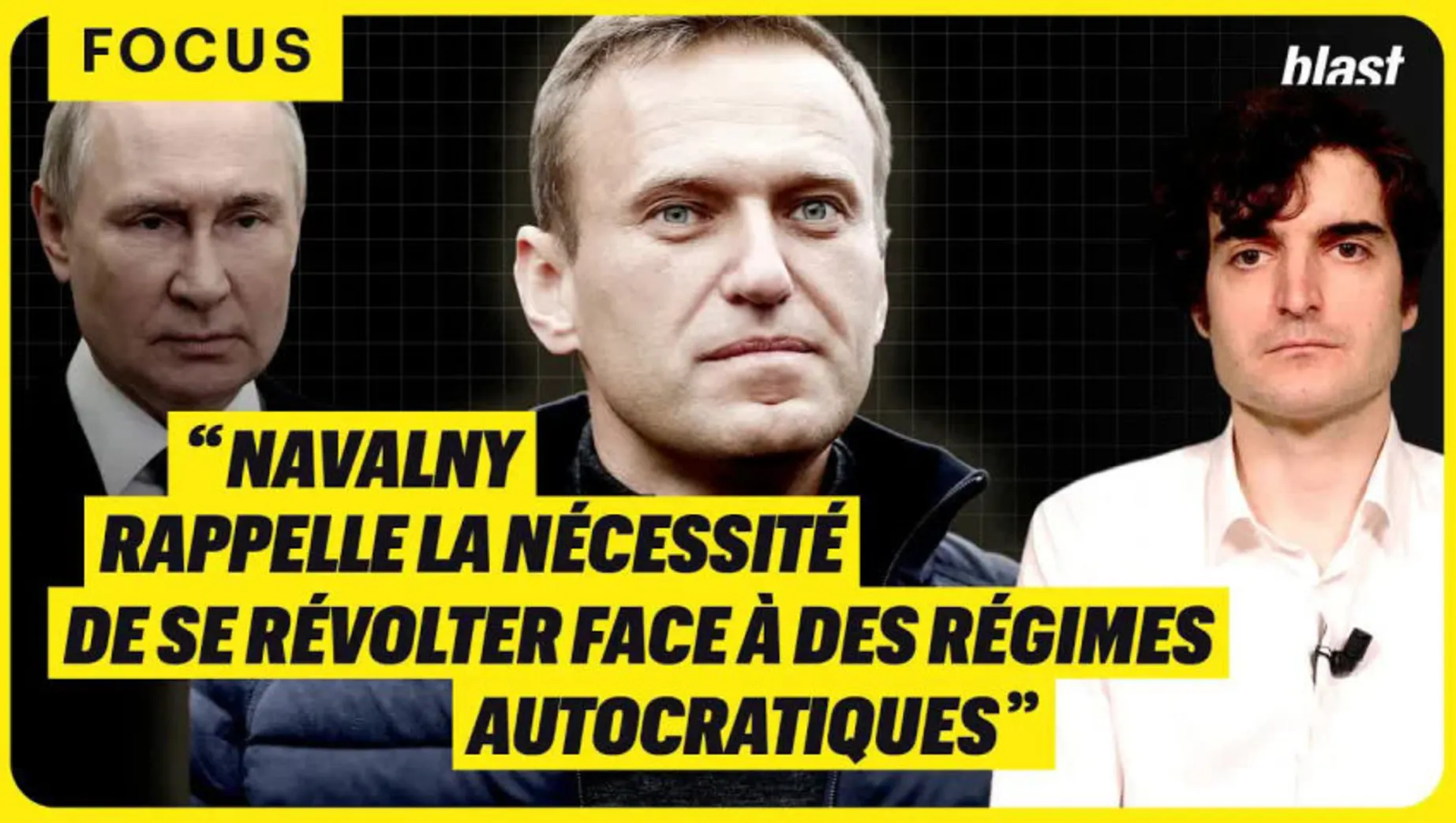  « Navalny rappelle la nécessité de se révolter face à des régimes autoritaires »