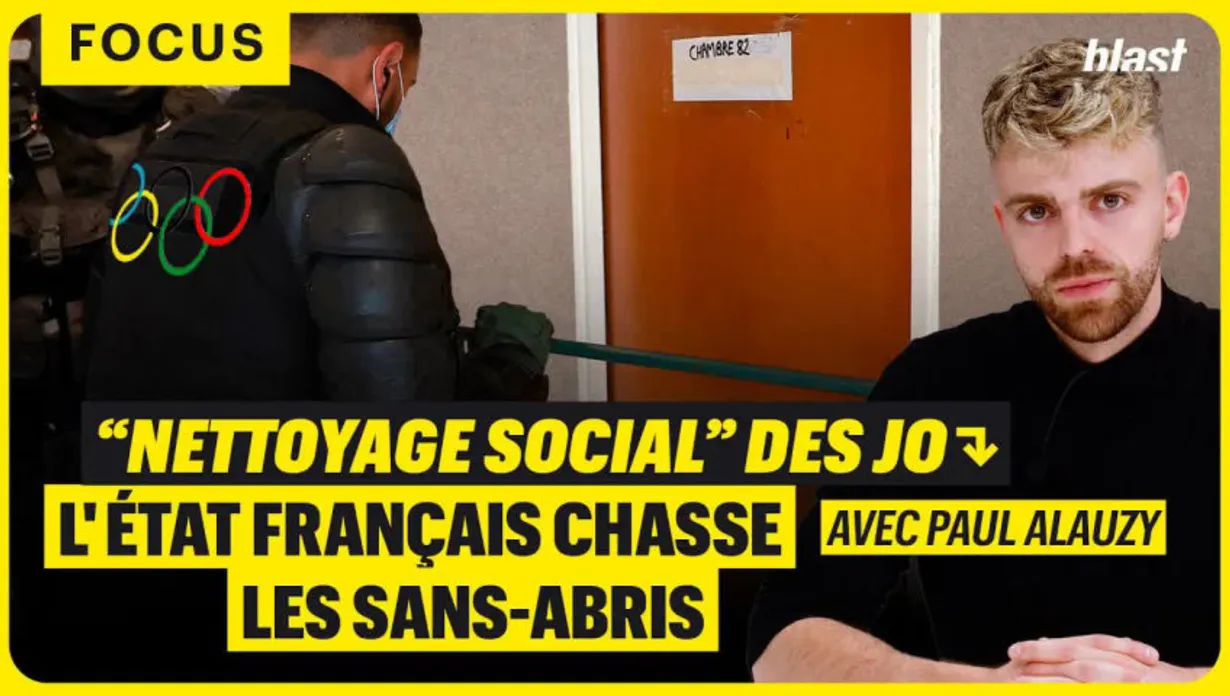 « Nettoyage social » des JO : l'État français chasse les sans-abris, les TDS, etc. 