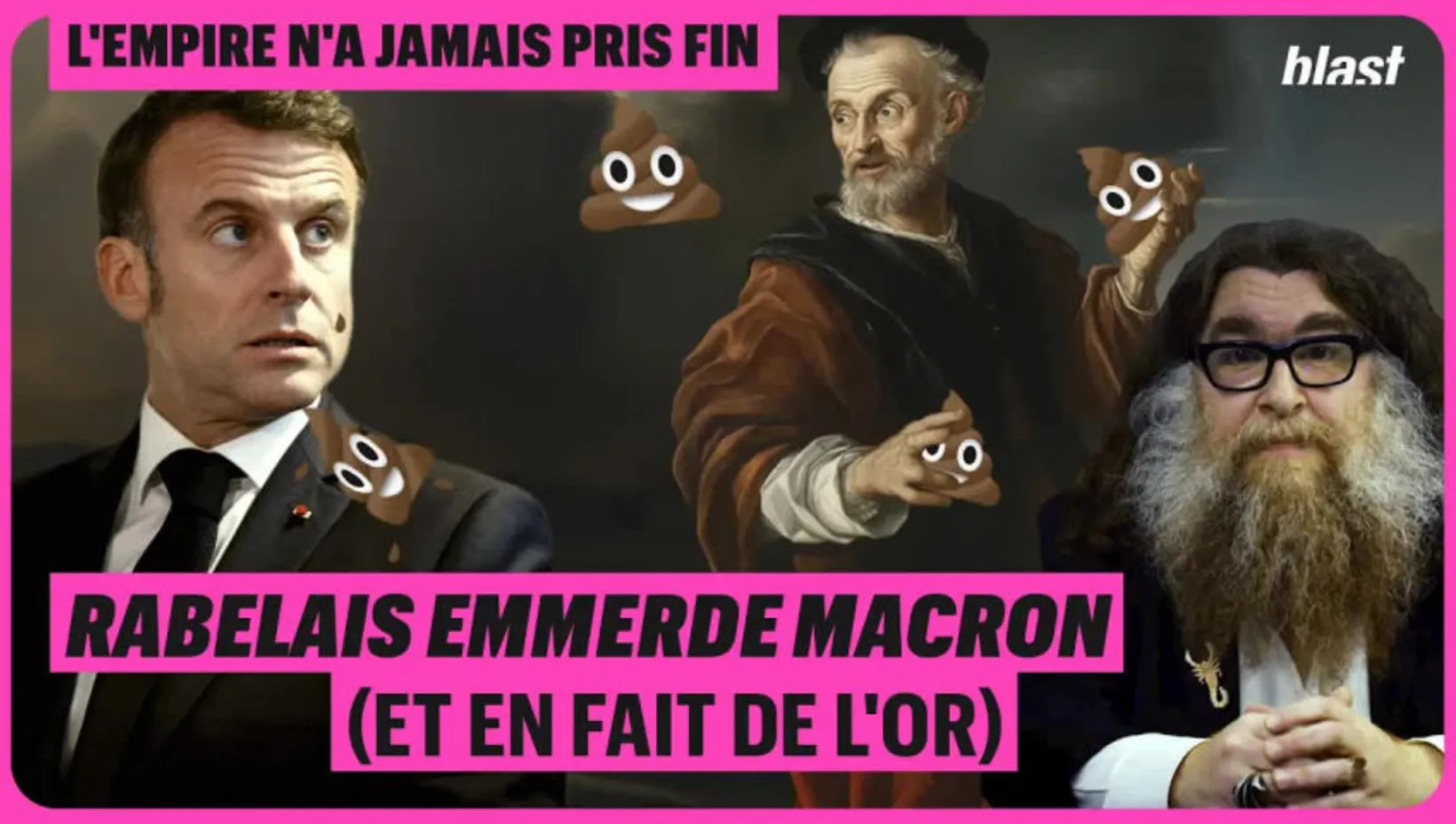 Rabelais emmerde Macron (et en fait de l'or)