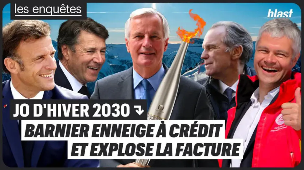 JO d'hiver 2030 : Barnier enneige à crédit et explose la facture