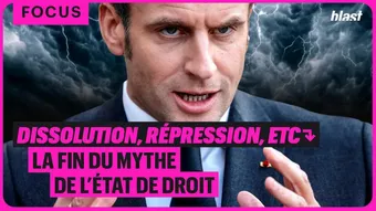 Dissolution, répression, etc : La fin du mythe de I’État de droit