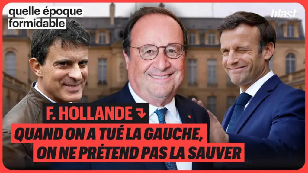 F. Hollande : Quand on a tué la gauche, on ne prétend pas la sauver