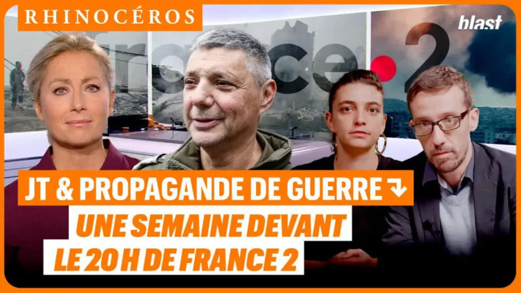 🦏 JT et propagande de guerre : une semaine devant le 20h de France 2