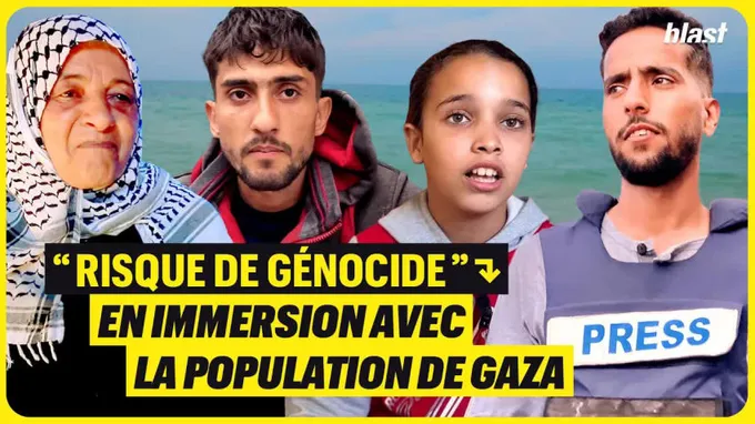 « Risque de génocide » : en immersion avec la population de Gaza