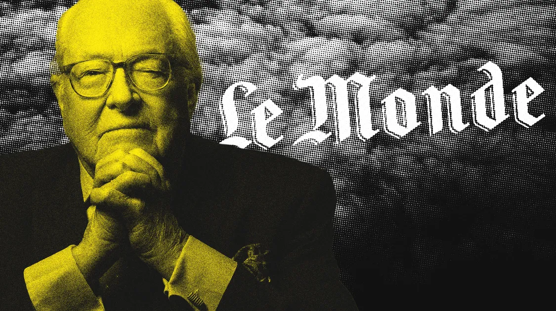 Le silence troublant du Monde sur Jean-Marie Le Pen