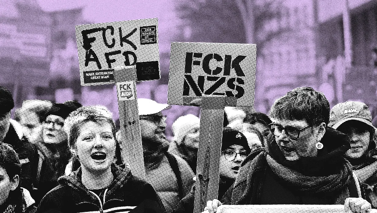 « Il y a un drapeau nazi au bout de la rue » : à Hambourg, ces jeunes Allemands qui se révoltent contre la montée de l’extrême droite