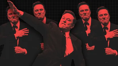 Musk et le syndrome du bras tendu