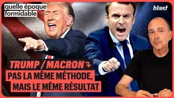 Trump / Macron : pas la même méthode, mais le même résultat