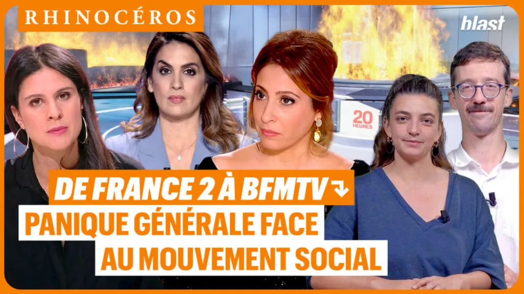 🦏 De France 2 à BFMTV : panique générale face au mouvement social