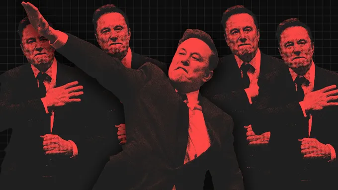 Musk et le syndrome du bras tendu