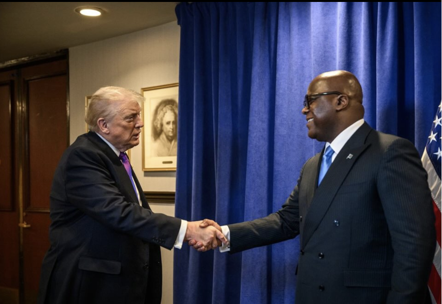 Entre Donald Trump et Félix Tshisekedi, dit « Fatshi », une entente intéressée : protection militaire contre minerais.