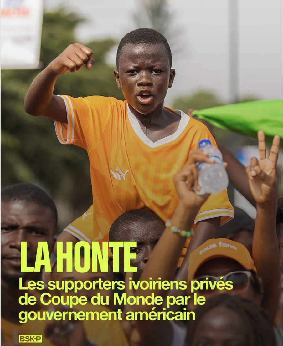 Les supporters ivoiriens restent cloués chez eux, privés de Coupe du Monde. Ce sont leurs compatriotes de la diaspora, installés aux États Unis, au Canada et au Mexique, qui portent les couleurs des Éléphants dans les stades.