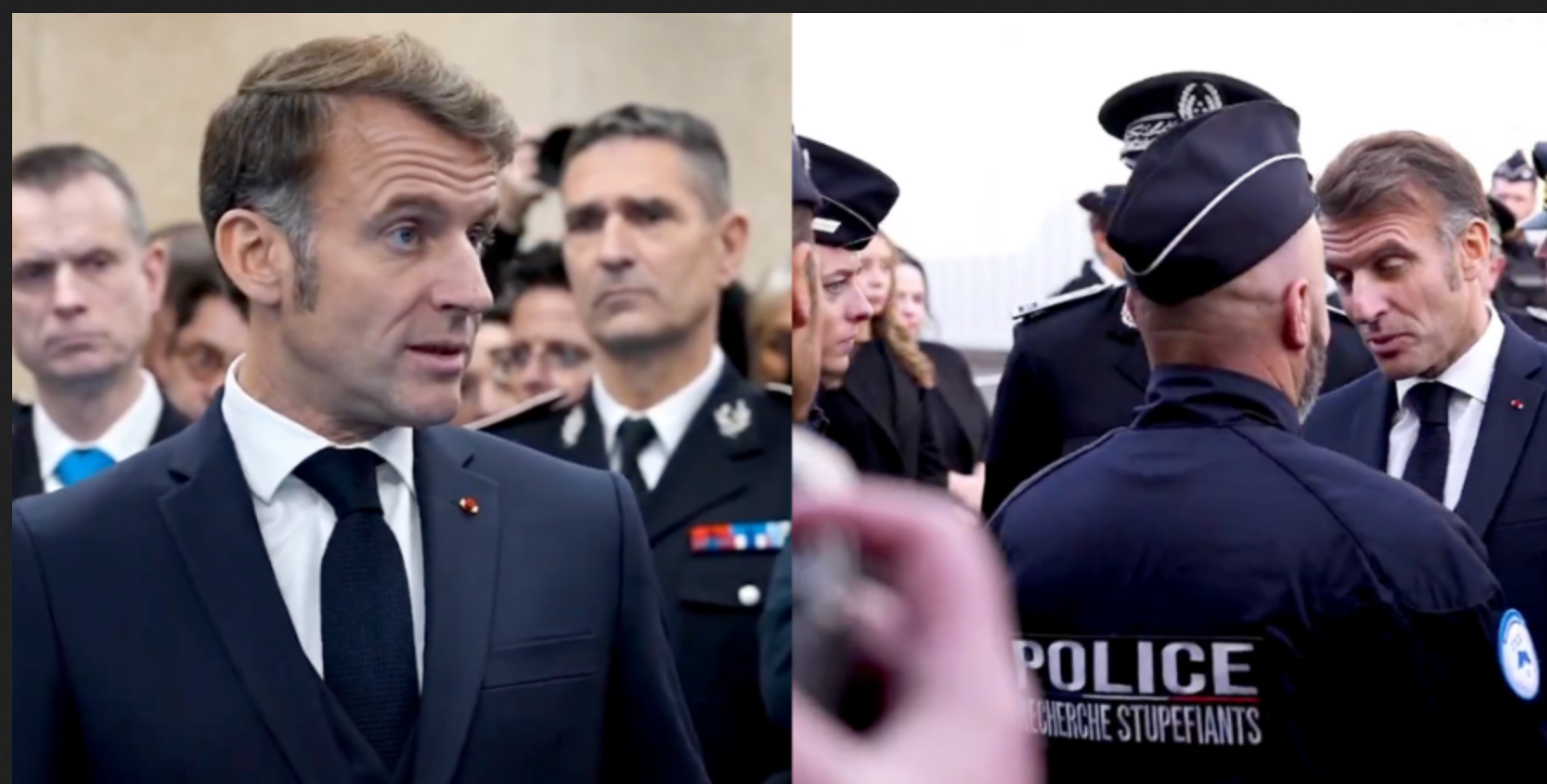 Visite à Marseille du chef de l’État, le 16 décembre 2025.