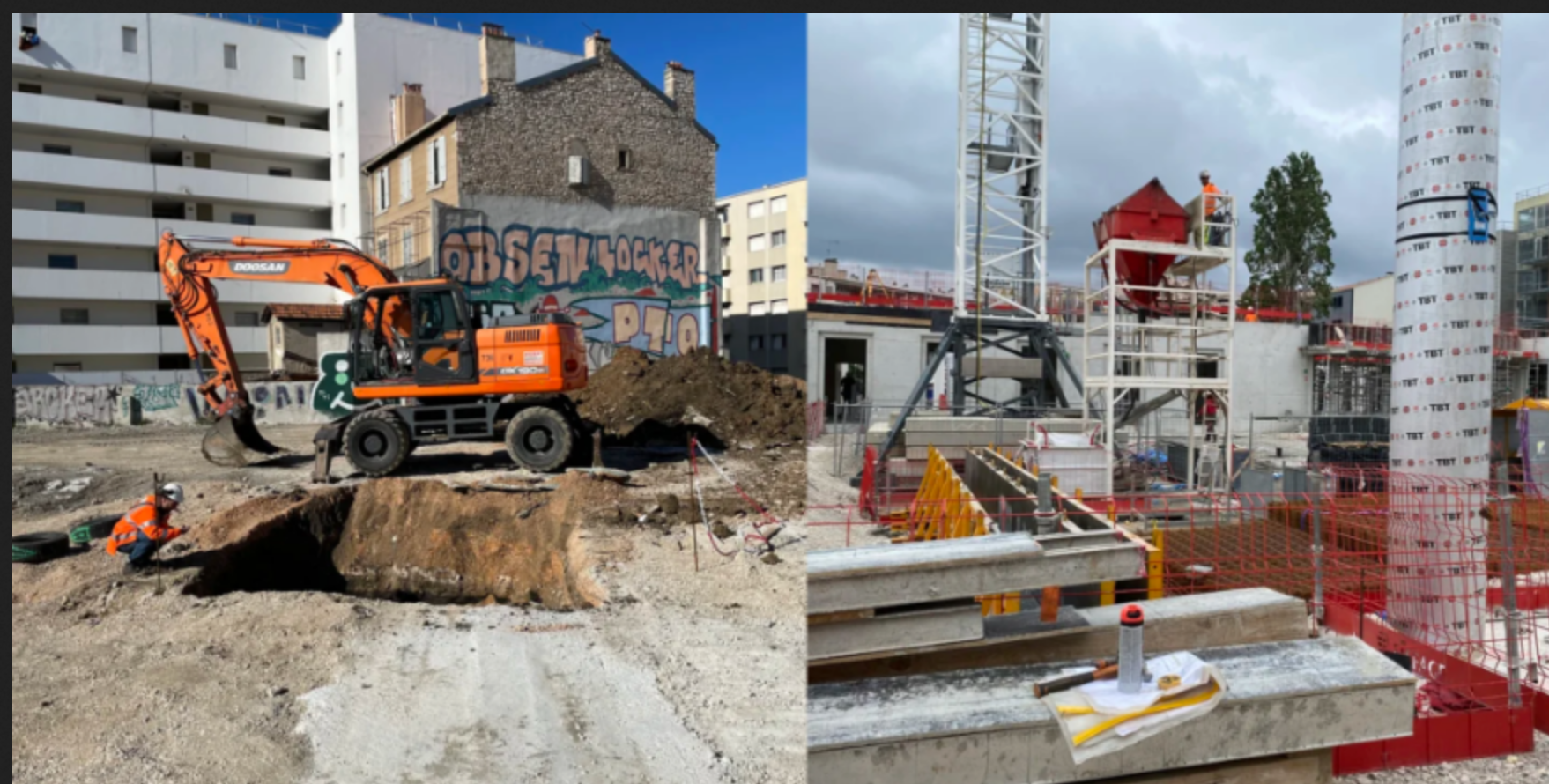 Parmi l’un des chantiers des écoles de la ville pilotés par la Société publique des écoles marseillaises : celui du groupe scolaire Jolie Manon, livré en 2025 dans le 3ème arrondissement.