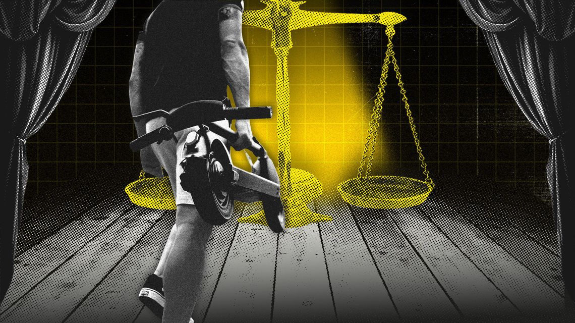Au tribunal : un voleur de trottinette à la croisée des chemins