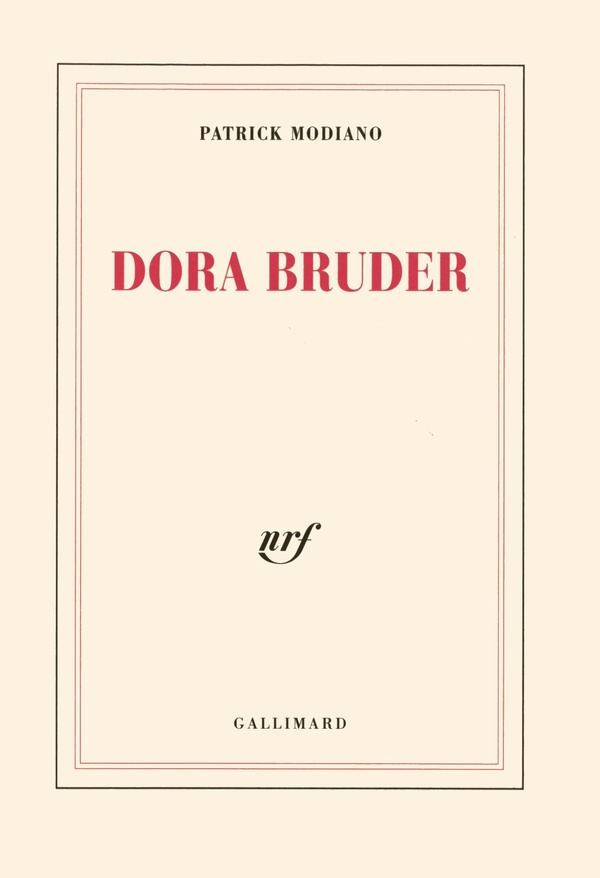 Couverture de Dora Bruder de Patrick Modiano.