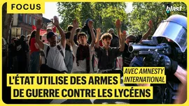 L'État utilise des armes de guerre contre les lycéens
