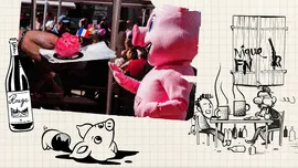 Musique chenille, croix de Lorraine et gangs de motards : reportage à la « Fête du cochon » d’Hayange, base arrière du Rassemblement national